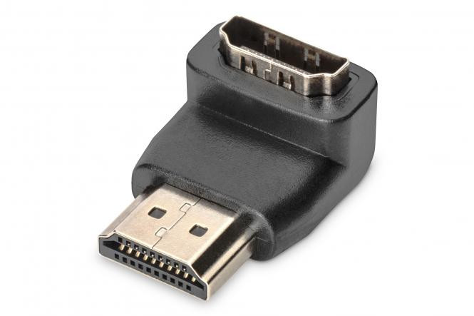 BildeDIGITUS HHDMI Adapter, Type A, 90 angled M/F, UHD 4K 60Hz