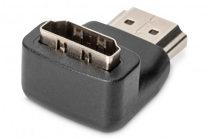 DIGITUS HHDMI Adapter, Type A, 90 angled M/F, UHD 4K 60Hz