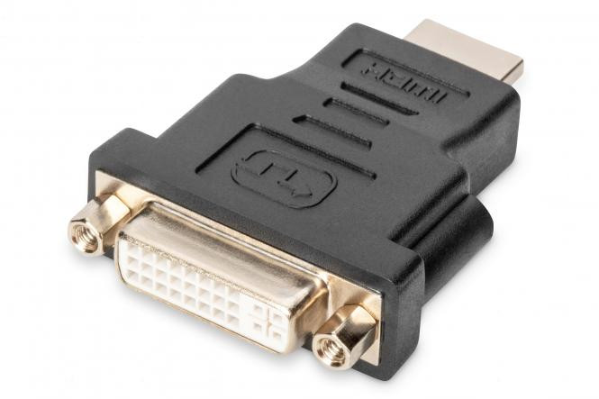 DIGITUS HDMI Adapter, Type A-DVI-I(24+5) M/F, Full HD