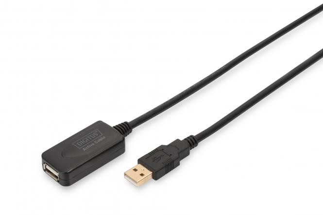 BildeDIGITUS USB 2.0 Repeater cable USB A male / A female, 5m