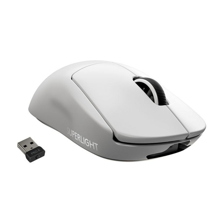 BildePRO X SUPERLIGHT Wireless Gaming Mouse, White