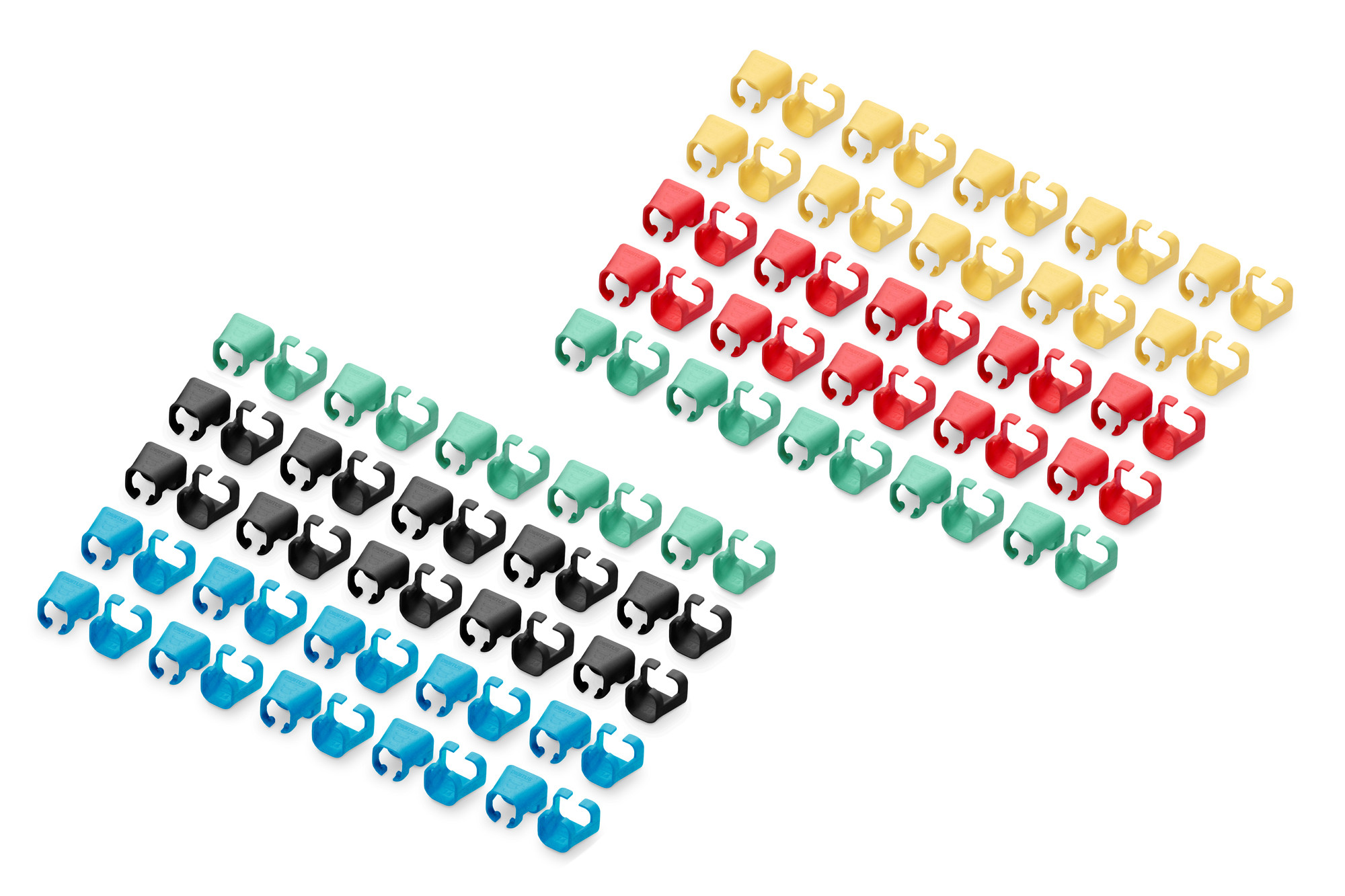 BildeDIGITUS Color clips for Patch cable, 20pcs/colour (100)