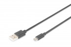 DIGITUS USB-A to Micro-B cable 3 m USB 2...