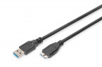 DIGITUS USB-A to Micro-B cable 1 m USB 3...