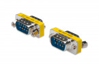 DIGITUS DB9 gender changer M/M metal