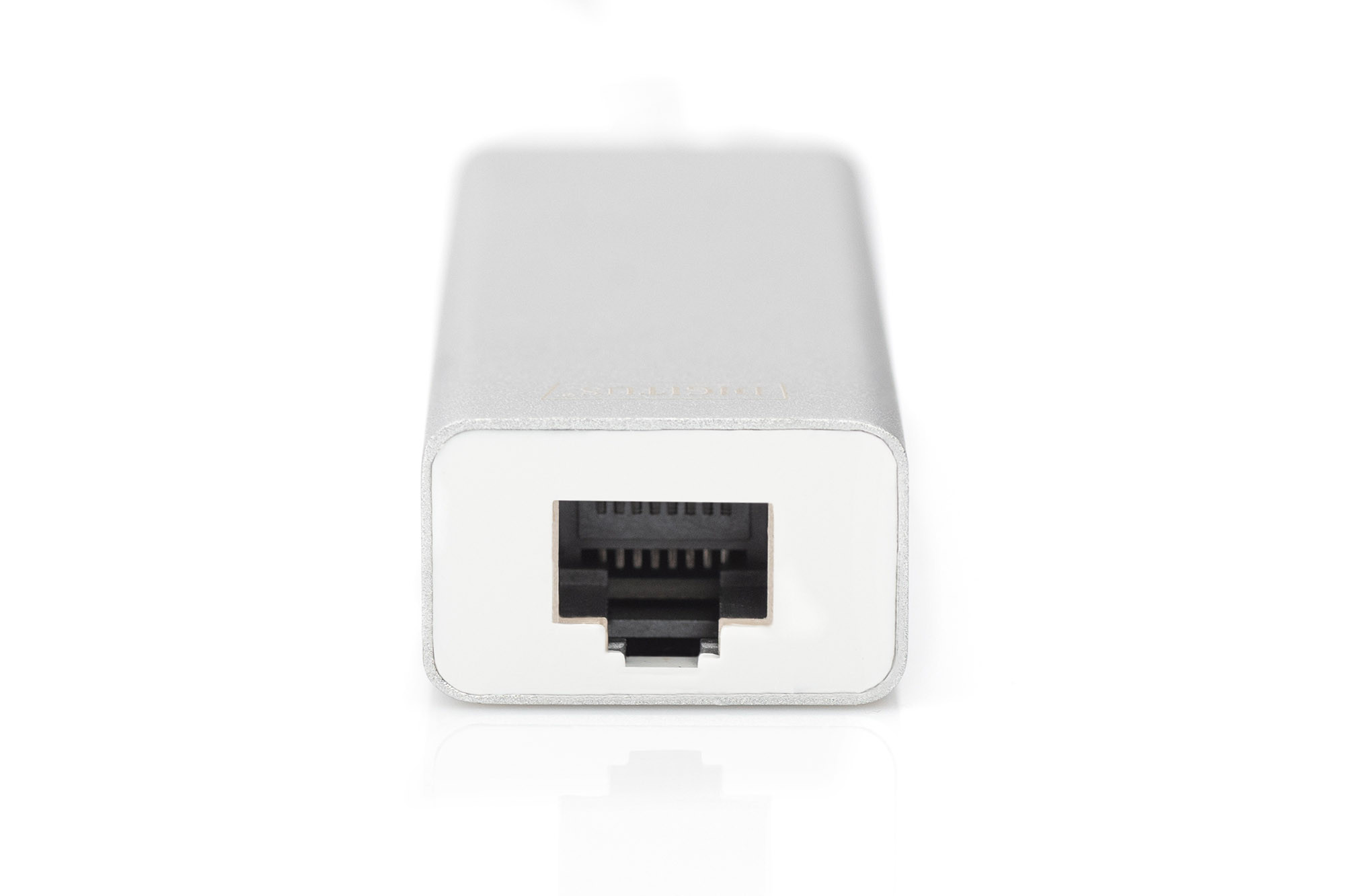 DIGITUS USB-C hub 3 x USB-A with Gigabit Ethernet, Silver