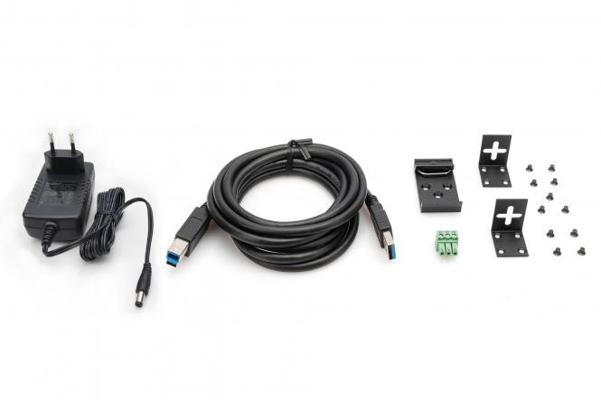 DIGITUS USB 3.0 Hub 7-Port, Industrial Line