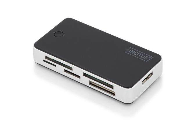 BildeDIGITUS USB 3.0 Card Reader w/ 1m USB A cable Support