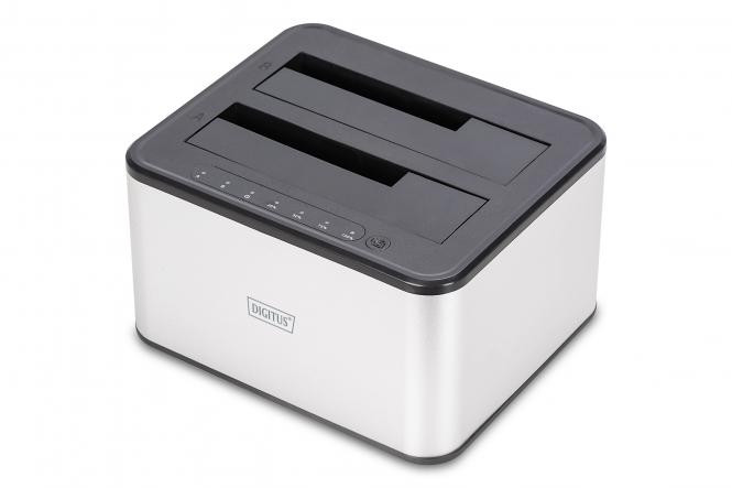 BildeDIGITUS USB 3.0 dual SATA HDD docking station 2.5''/ 3.5