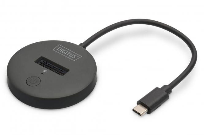 BildeDIGITUS NVMe/SATA Docking Station USB3.2 Gen2 USB-C NVMe