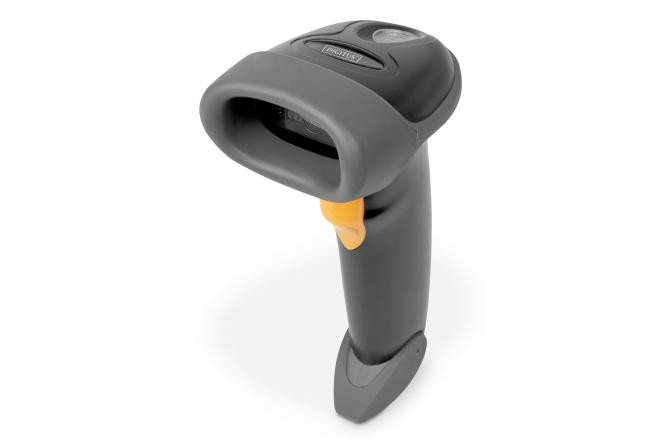 BildeDIGITUS 2D Bluetooth Barcode Scanner 200 scan/sec, w/ holder