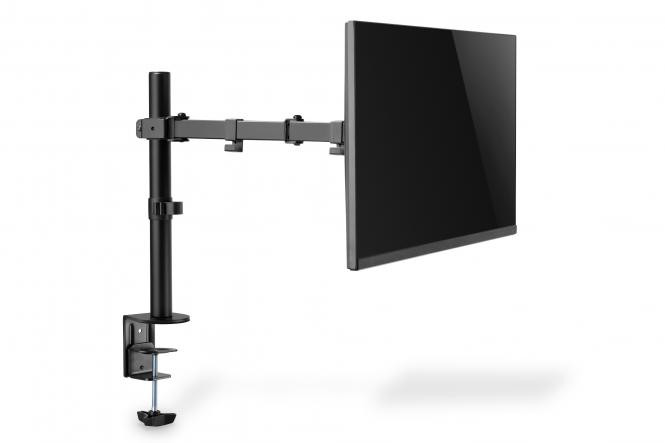 DIGITUS Single Monitor Clamp Mount 15-32'', 8 kg (max.)