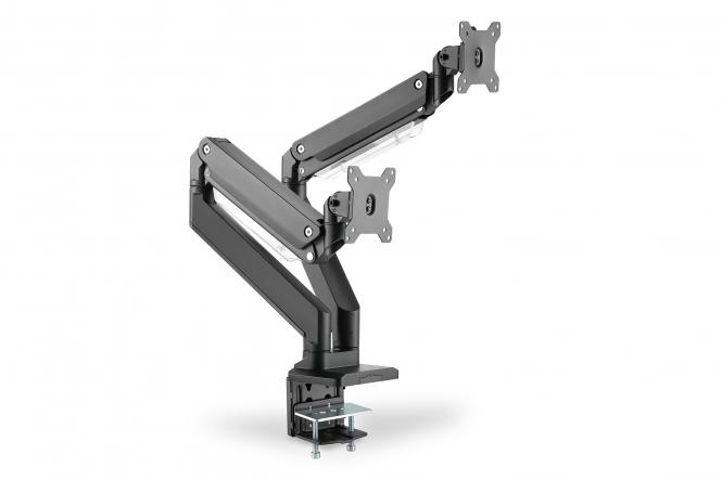 BildeDIGITUS Dual monitor mount, 2x 35'', 2x 15 kg