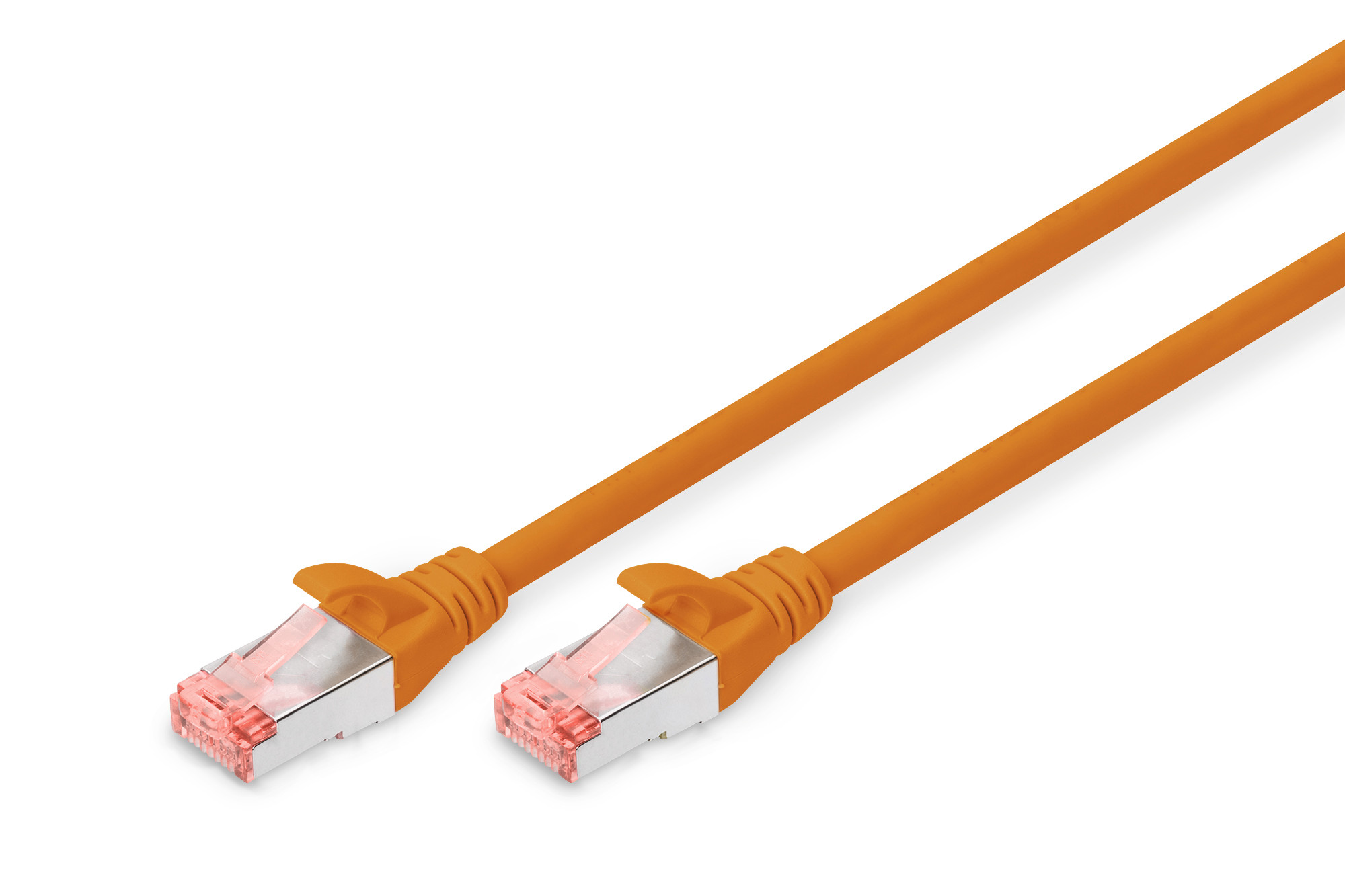 BildeDIGITUS CAT 6 S-FTP patch cord, Cu, LSZH, 1 m, orange