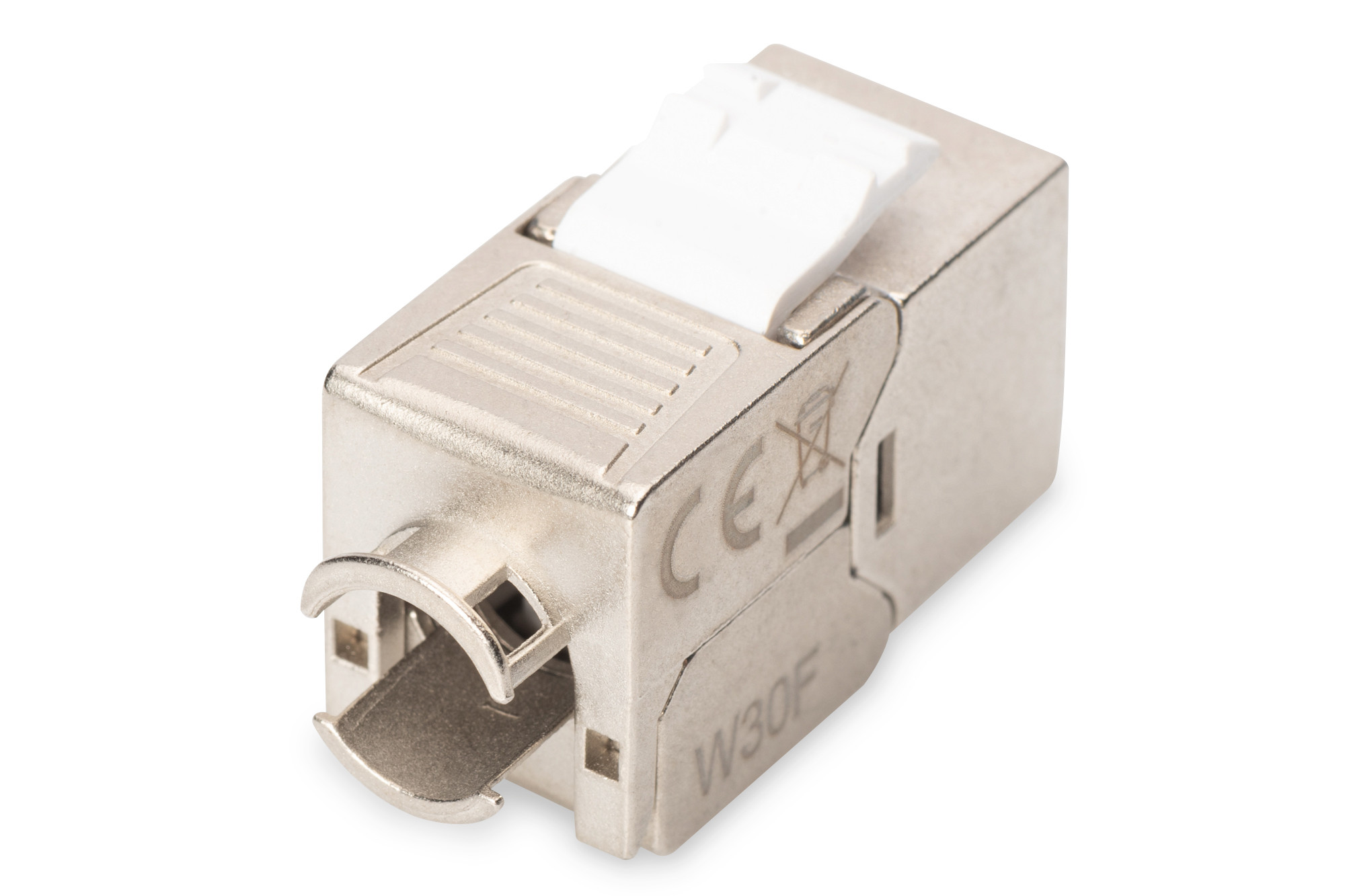 DIGITUS CAT 6A Keystone module shieldeD