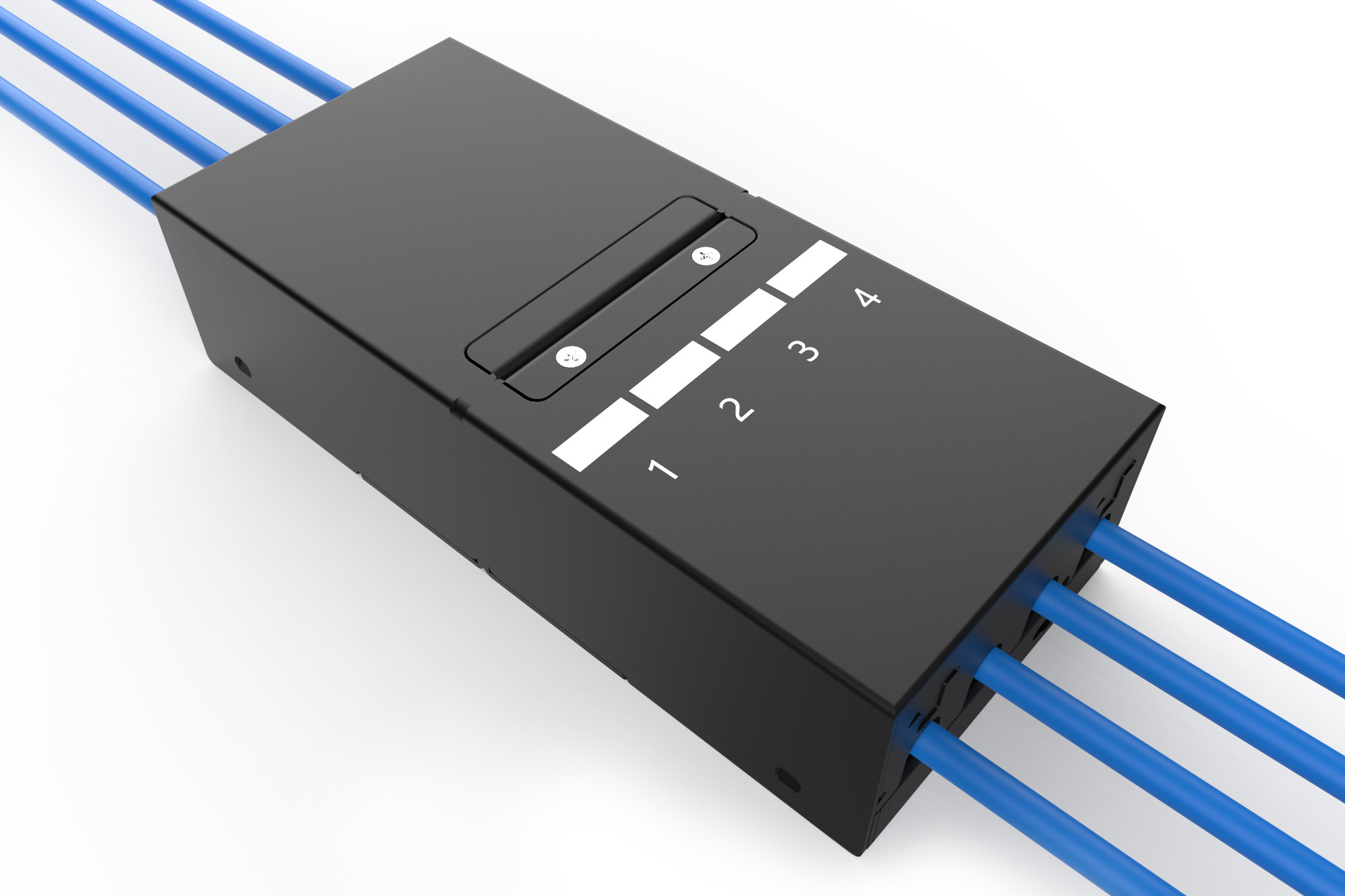 DIGITUS 4-port Keystone modules with icm