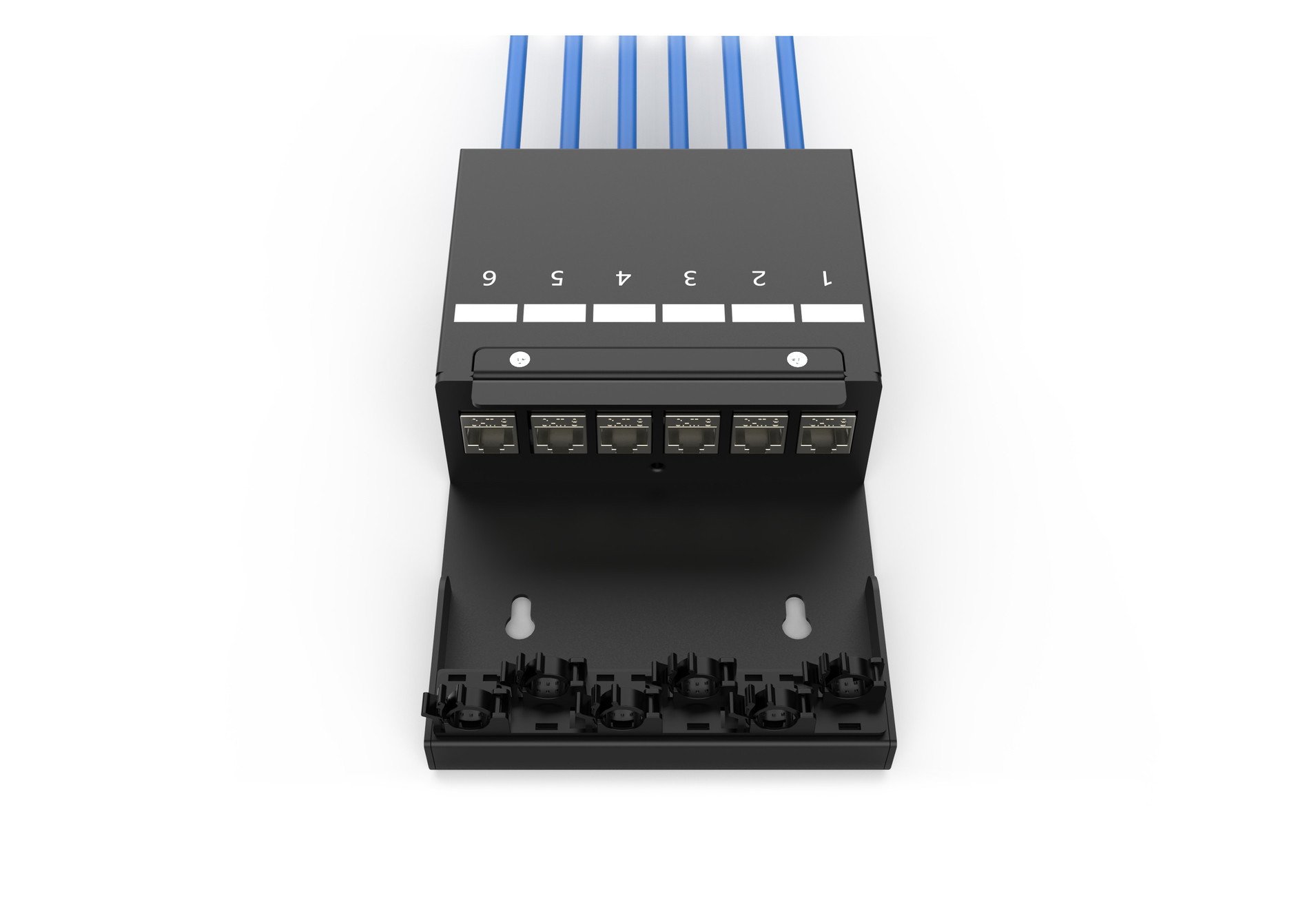 DIGITUS box 6-port Keystone modules with icm
