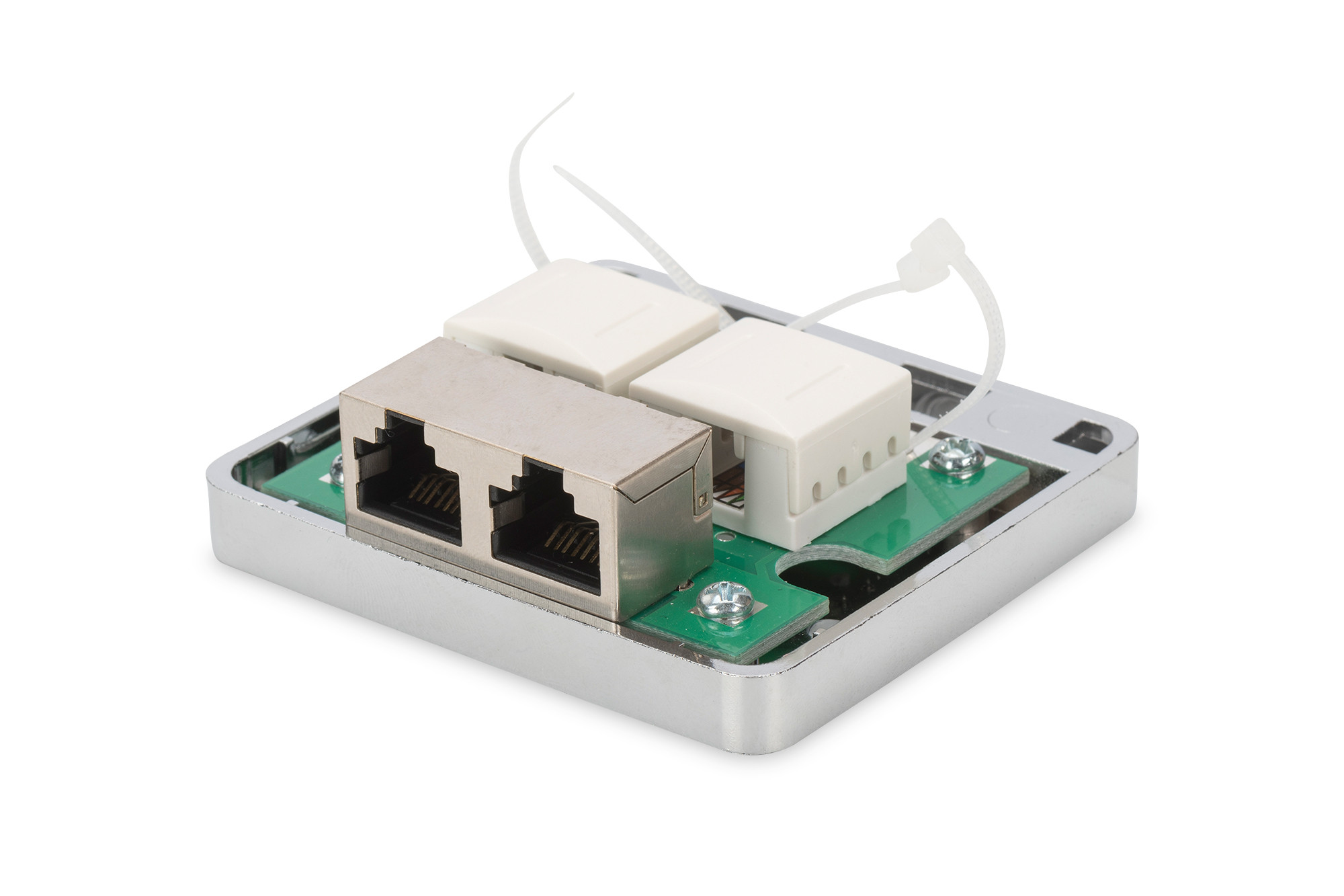 DIGITUS CAT 6A Surface Mount Box, 2-port