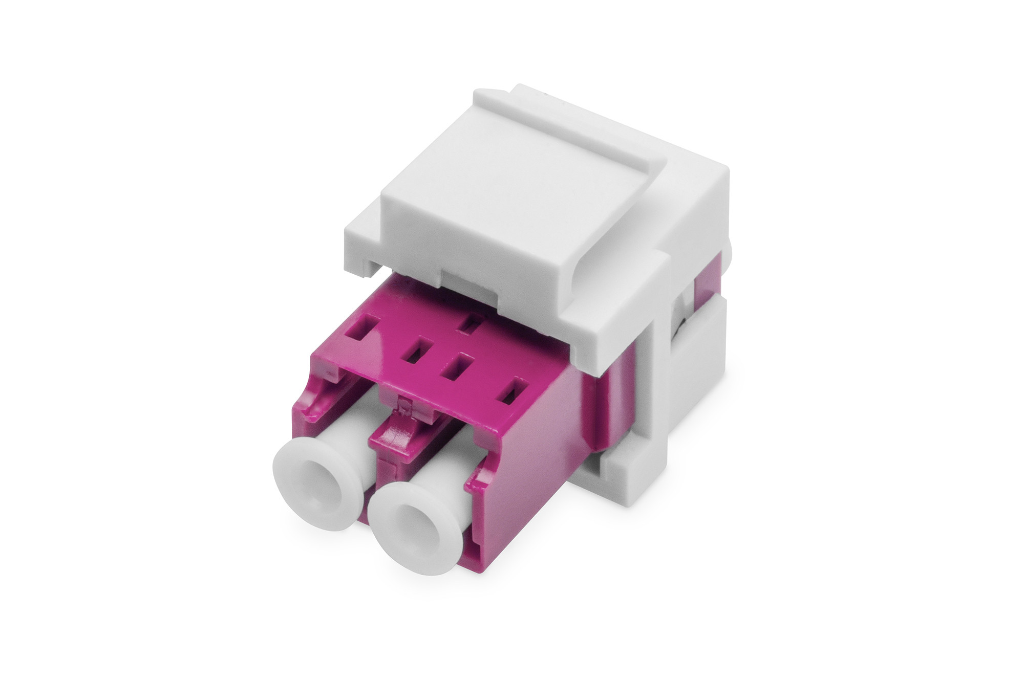BildeDIGITUS FO LC/LC mmode-OM4 Keystone module