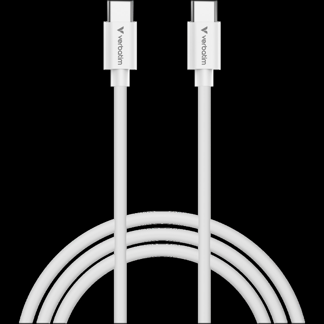 Verbatim Essentials USB-C to USB-C Cables 60W 1m 2-pack