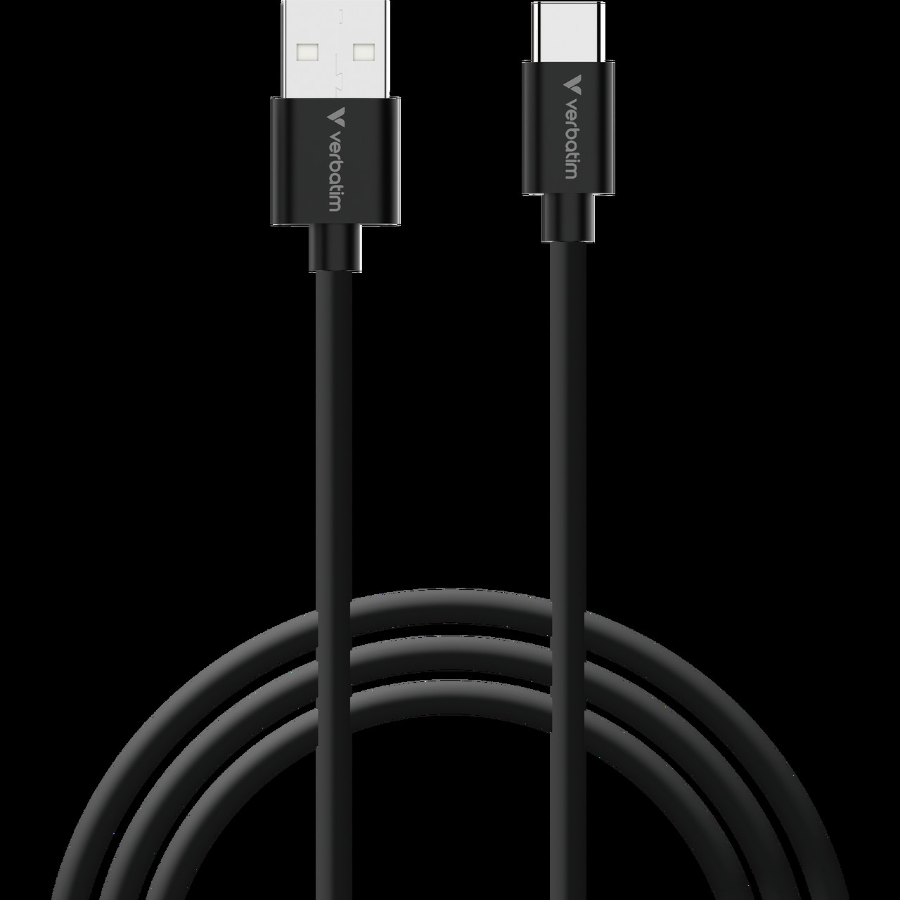 Verbatim Essentials USB-A to USB-C Cables 18W 1m 2-pack