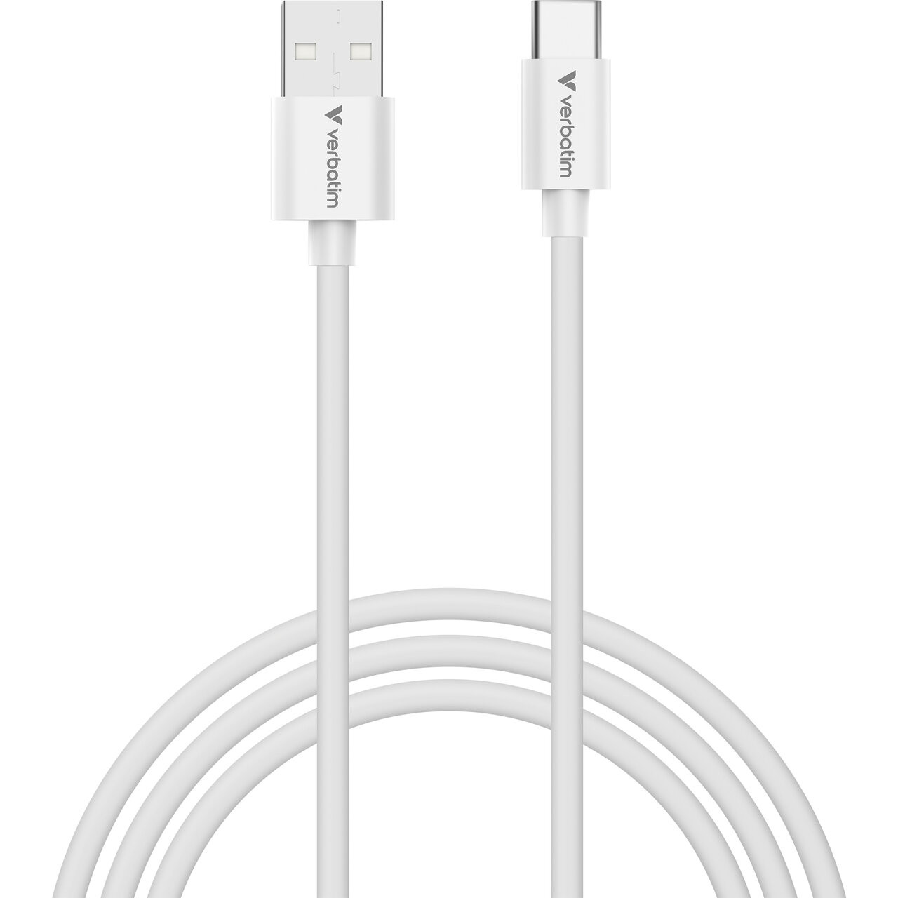 Verbatim Essentials USB-A to USB-C Cables 18W 1m 2-pack