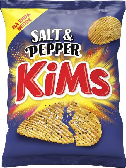 BildePotetgull Kims Salt Og Pepper 200G (18 poser)