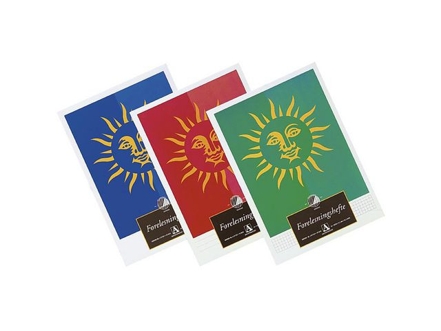 Forelesningshefte A4 70G 48Bl 5X5Mm Rut (10 stk)