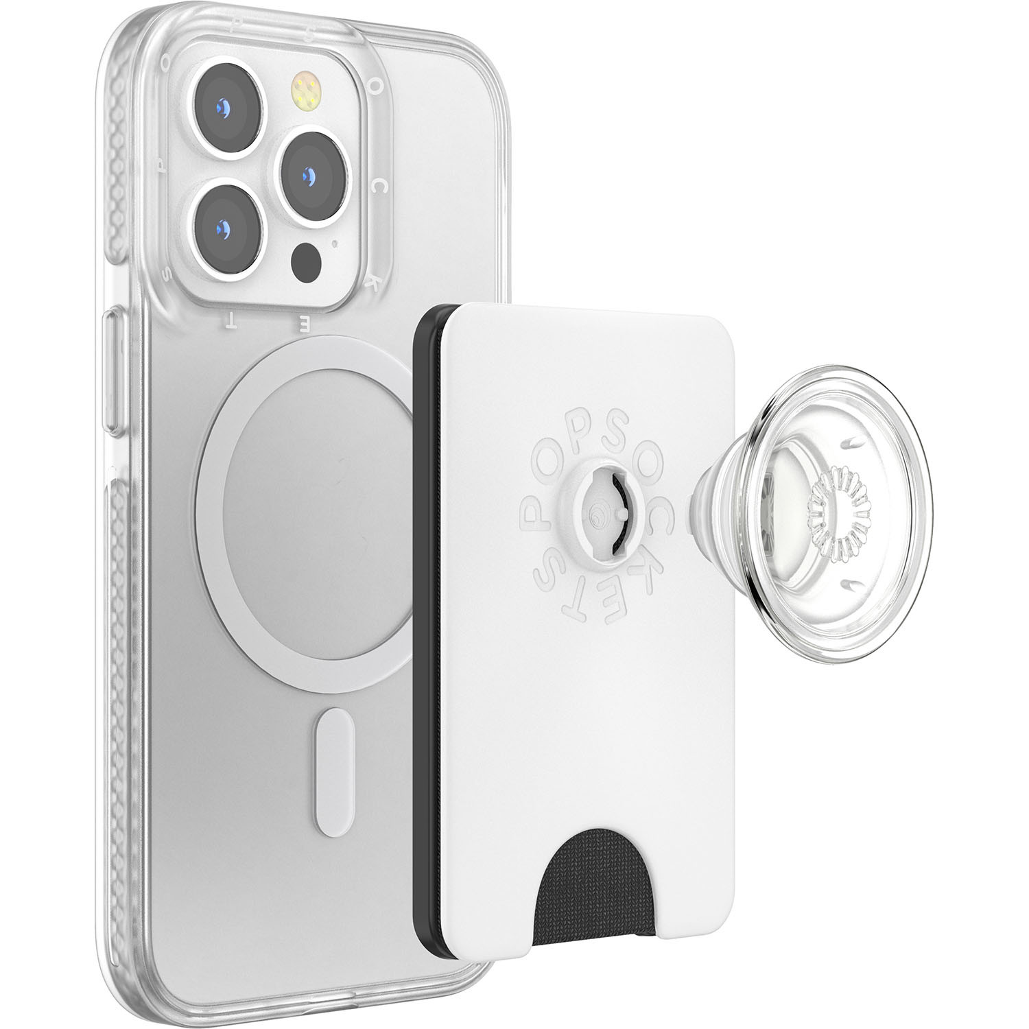 POPSOCKETS PopWallet for Magsafe White