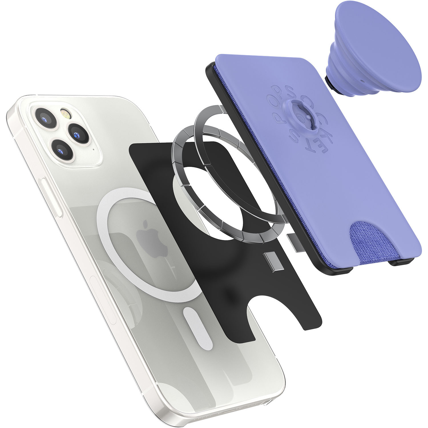POPSOCKETS PopWallet for Magsafe Deep Periwinkle