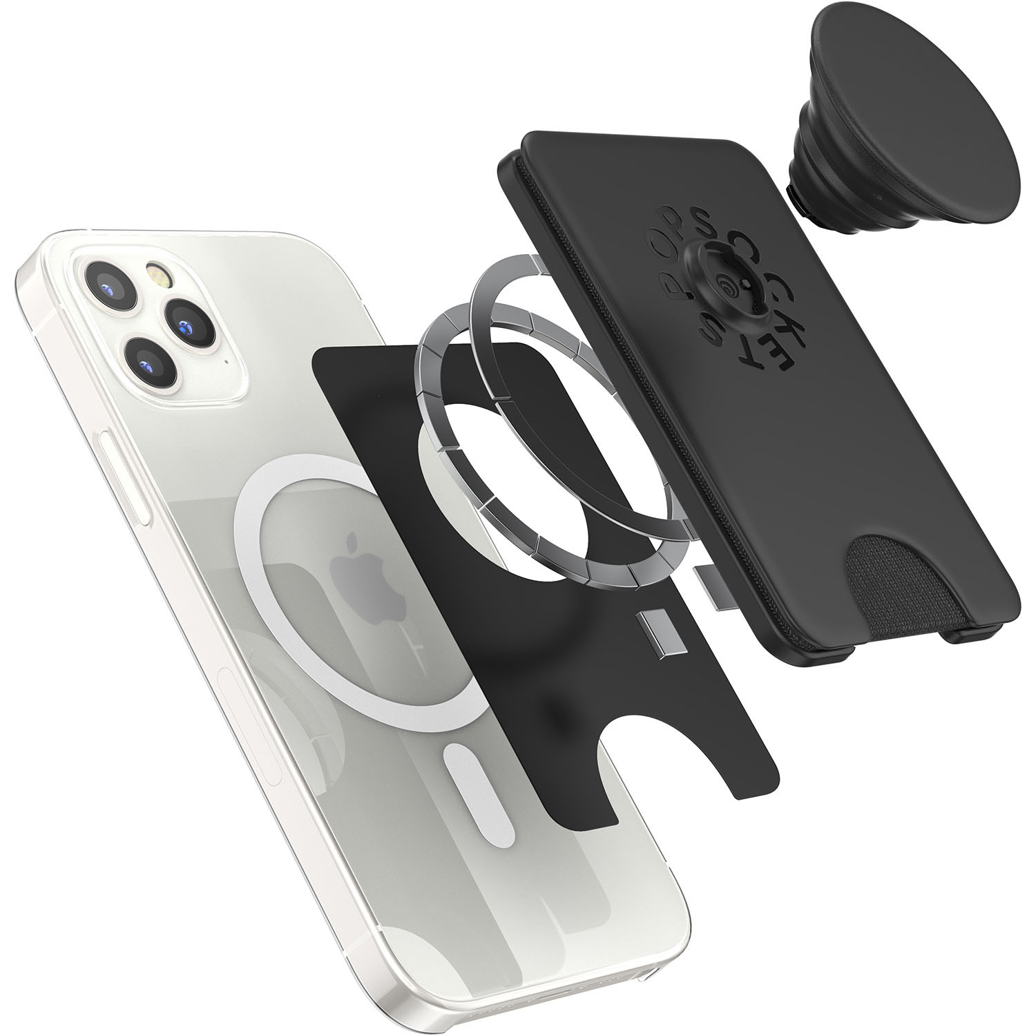POPSOCKETS PopWallet for Magsafe Black