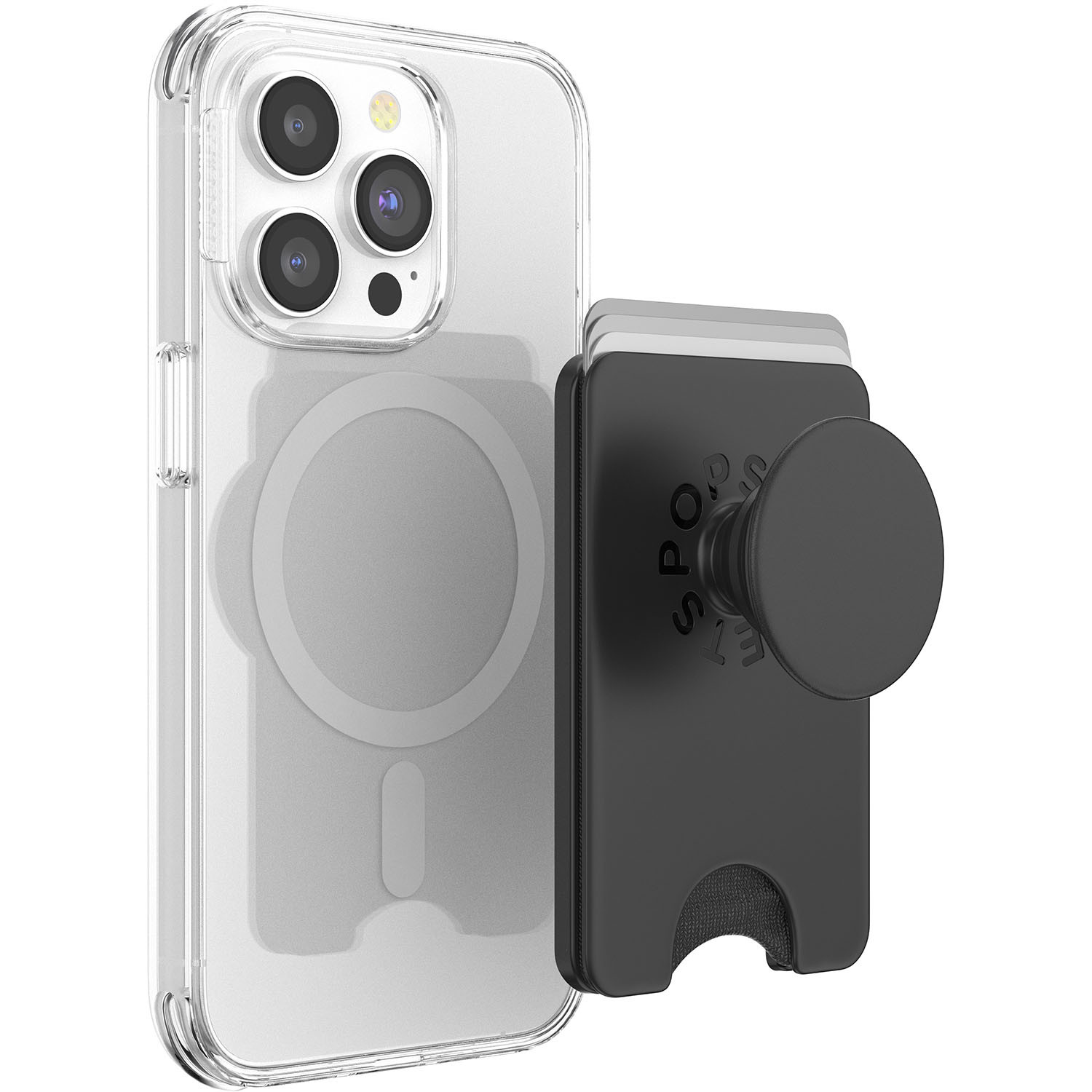 POPSOCKETS PopWallet for Magsafe Black