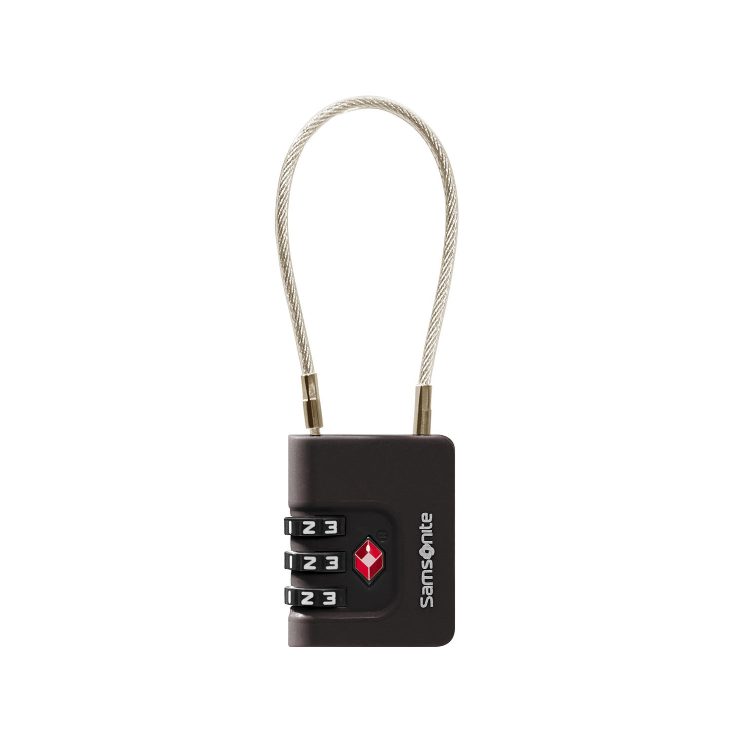 SAMSONITE TA Revolution Cablelock 3 Dial TSA Black