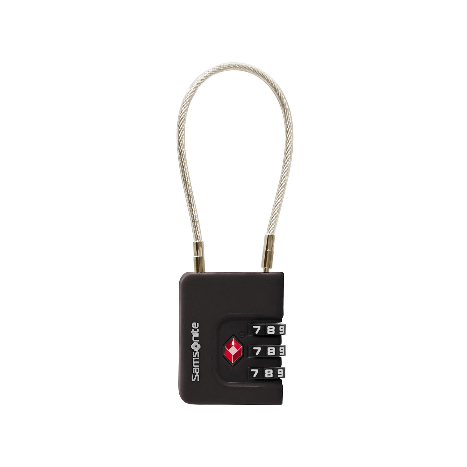 SAMSONITE TA Revolution Cablelock 3 Dial TSA Black