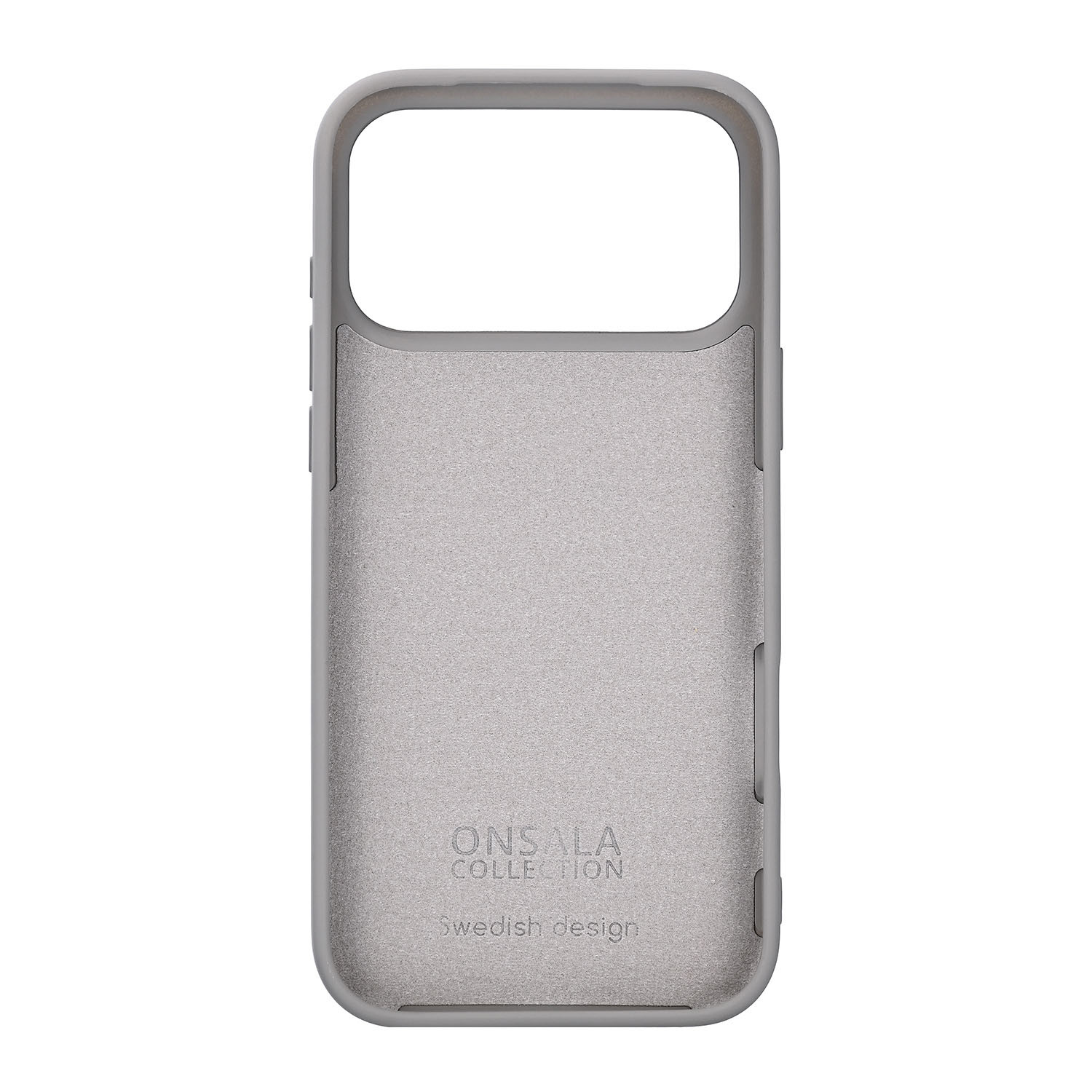ONSALA Back Sil Touch Recycled MagSerie iPhone 17 Pro Max Concrete