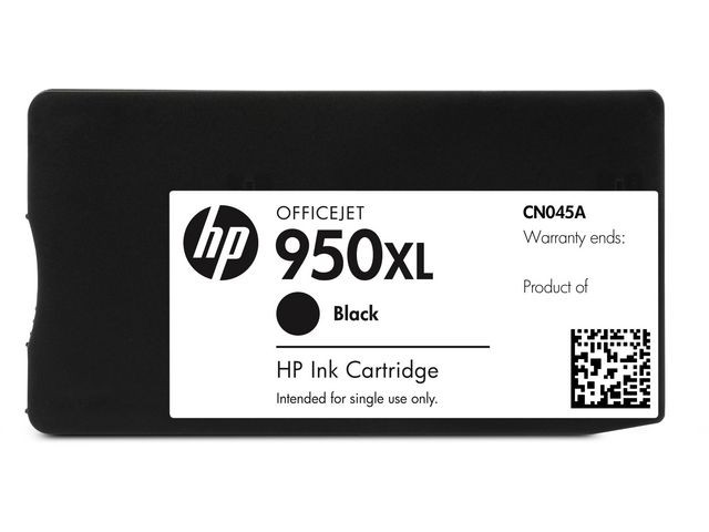HP 950XL BK (svart) blekkpatron 53 ml