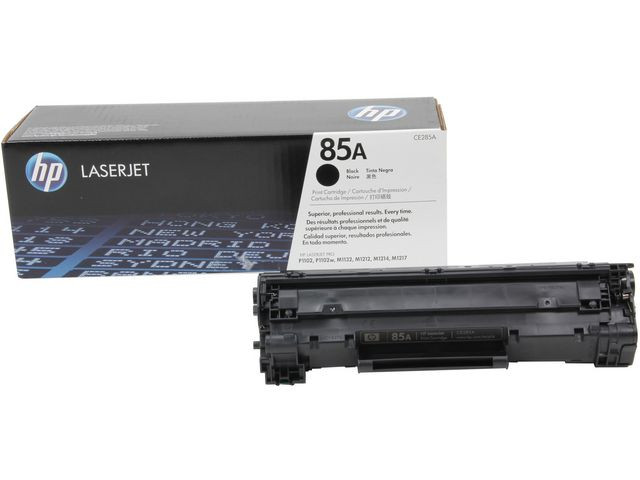 HP 85A BK (svart) toner 1600 sider