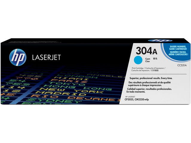 BildeHP 304A C (cyan) toner 2800 sider