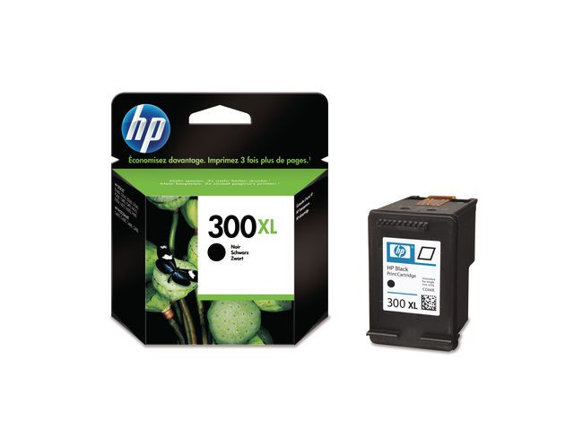 HP 300XL BK (svart) blekkpatron 12 ml
