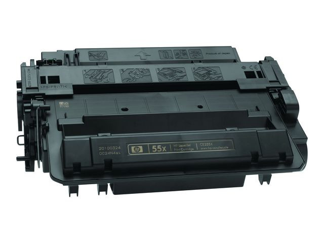 HP Toner CE255X 55X Black