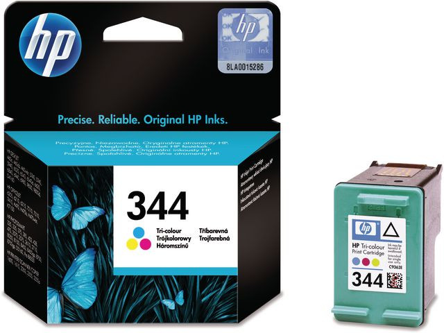 HP 344 C/M/Y (cyan/magenta/gul) blekkpatron 14 ml
