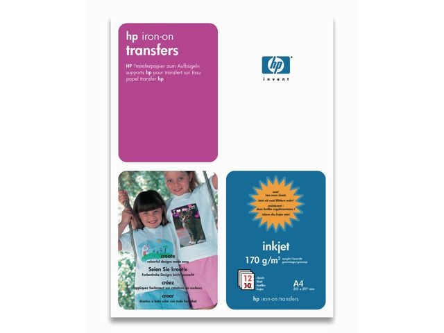 BildeFotopapir HP C6050A T-shirt tr A4 (12)