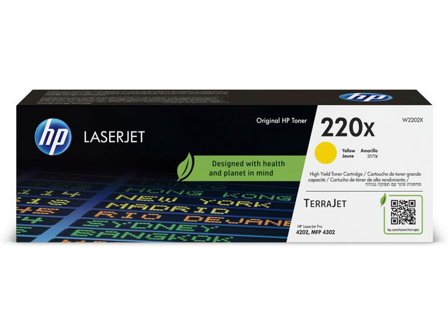 BildeHP Toner W2202X 220X Yellow