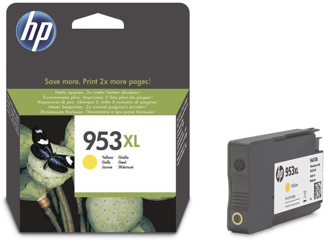 HP 953XL Y (gul) blekkpatron 1600 sider