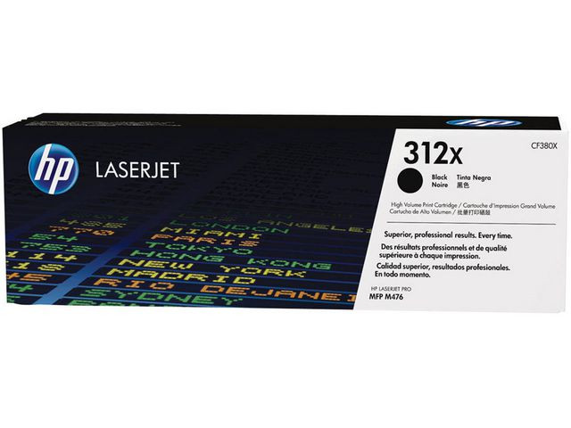 HP 312X BK (svart) toner 4400 sider