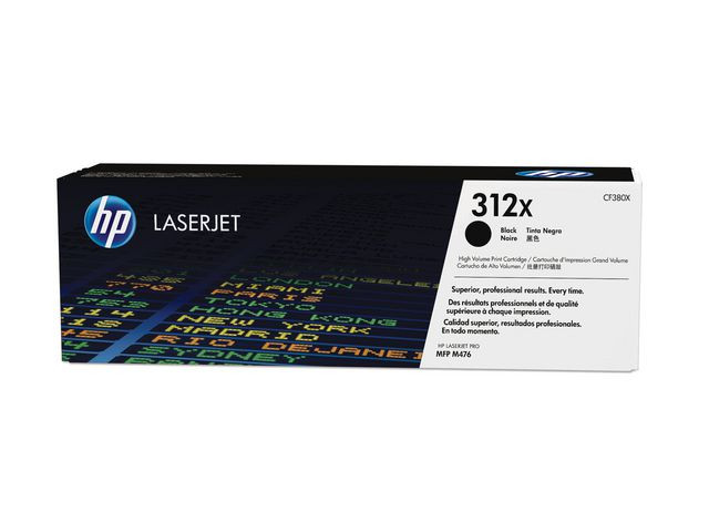 HP 312X BK (svart) toner 4400 sider