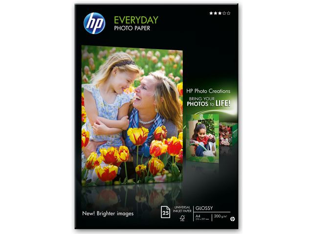 BildeFotopapir HP Q5451A Everyday SG A4 (25)