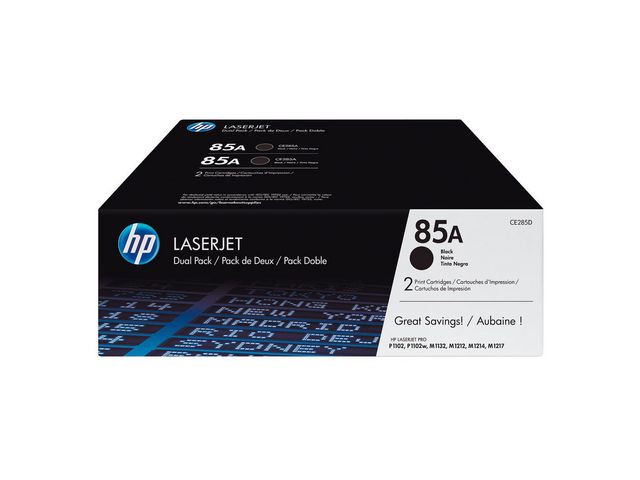Toner HP CE285AD 85A sort (2)