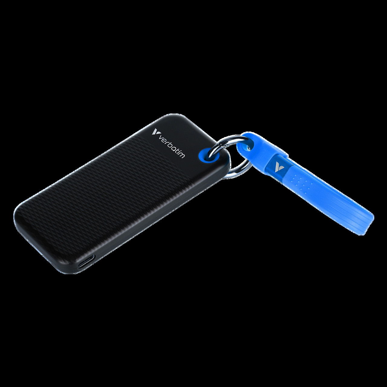 BildeVerbatim Pocket SSD USB 3.2 Gen 2 128GB Black/Blue