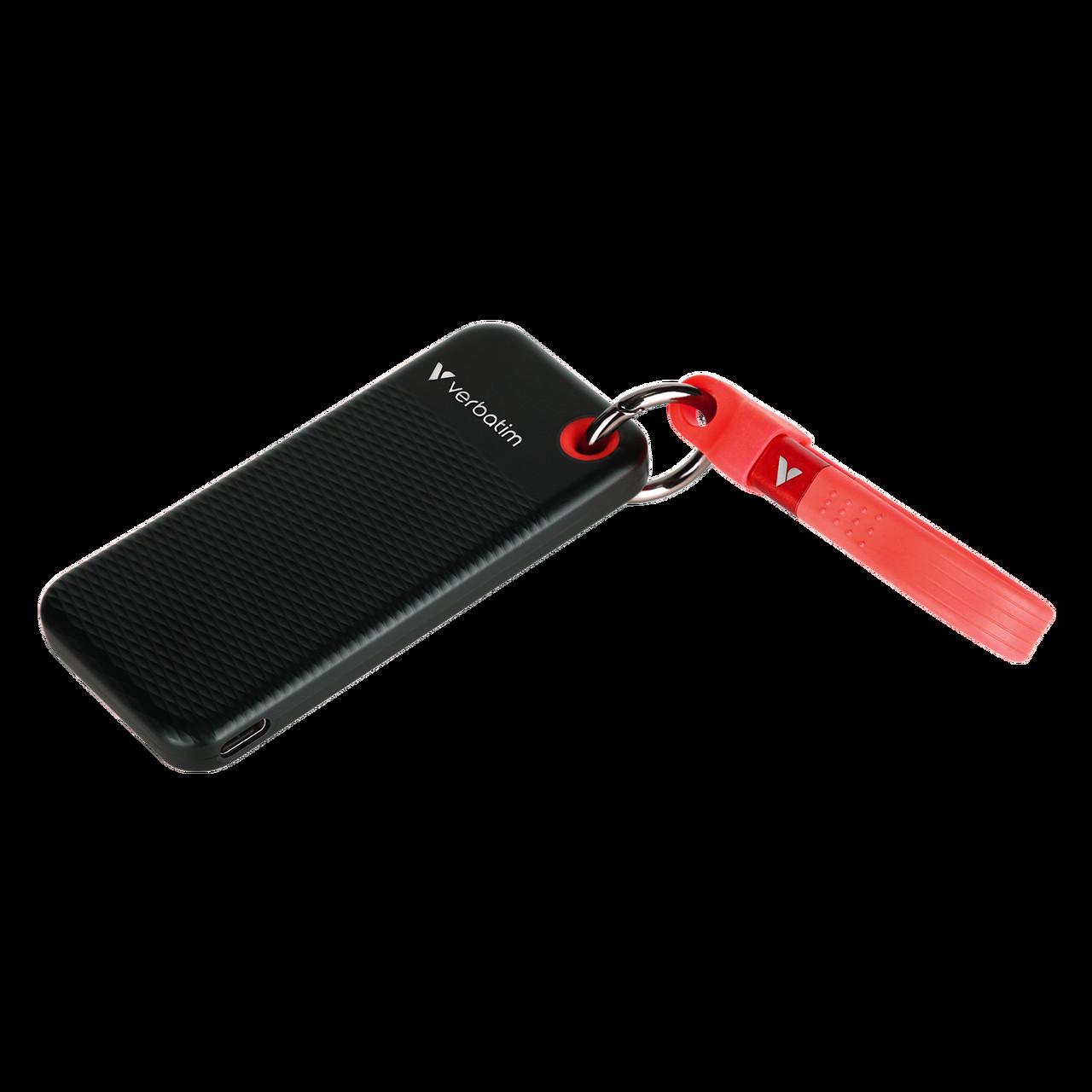 BildeVerbatim Pocket SSD USB 3.2 Gen 2 128GB Black/Red